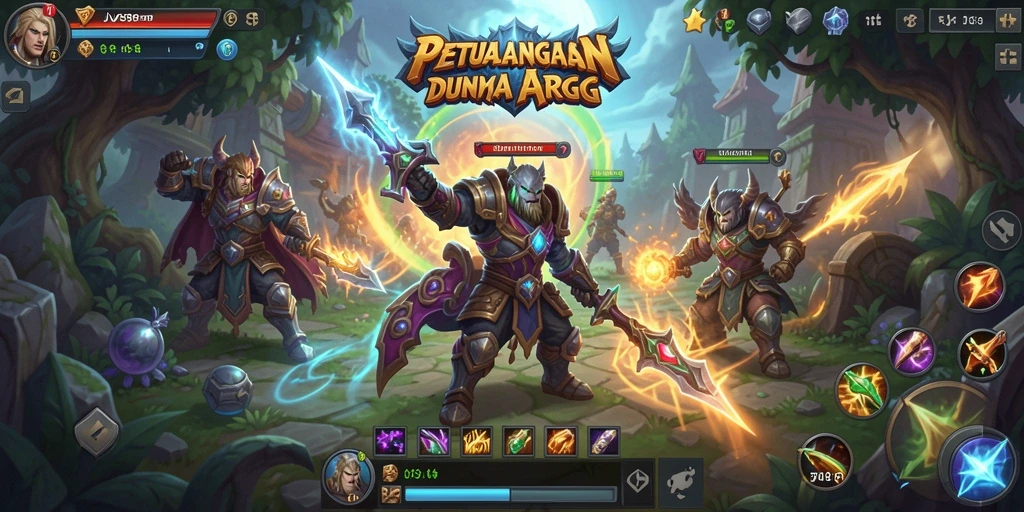 Screenshot JVS88 menunjukkan pertarungan seru dalam dunia ARPG yang menakjubkan.