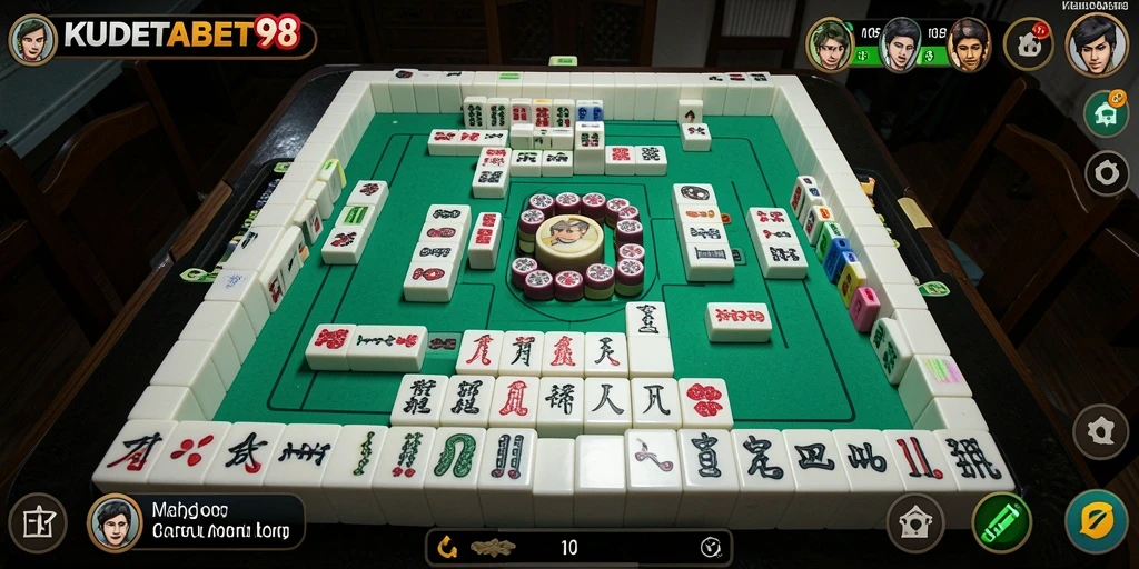 Tampilan gameplay menarik dalam KUDETABET98 yang penuh warna.