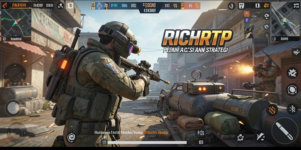 Tampilan gameplay RICHRTP yang penuh aksi dan mendebarkan.