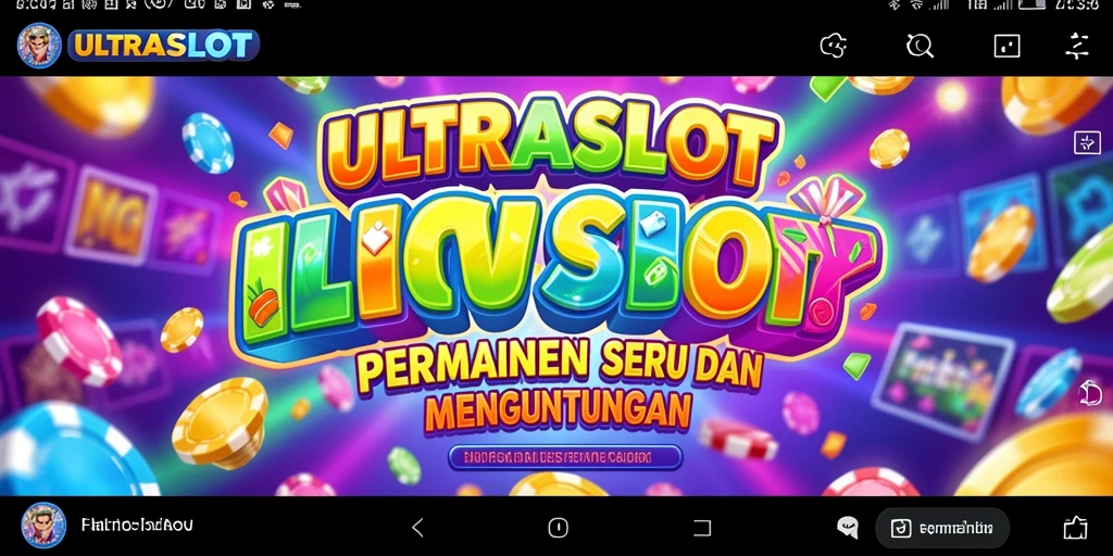 Tampilan gameplay ULTRASLOT yang menampilkan keseruan permainan Bingo.